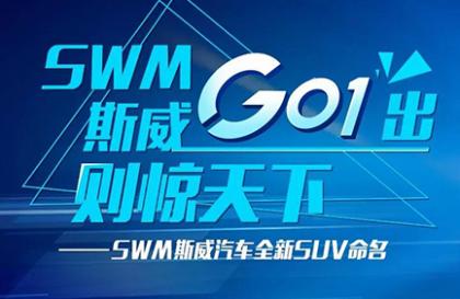 以百万网友的名义,SWM斯威G01命名横空出世